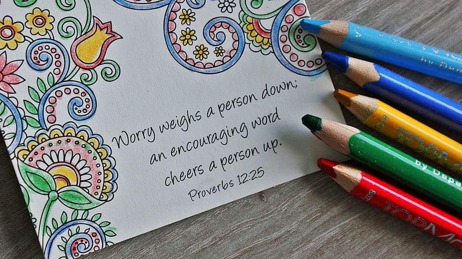 crayons, colors, creative, drawing, creativity, book, quote HD wallpaper