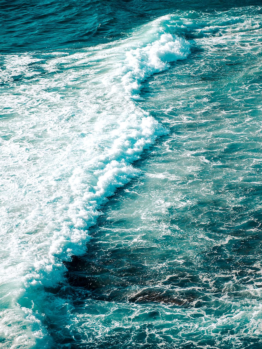 HD wallpaper: photography of ocean wave, water, sea, beach, canary ...