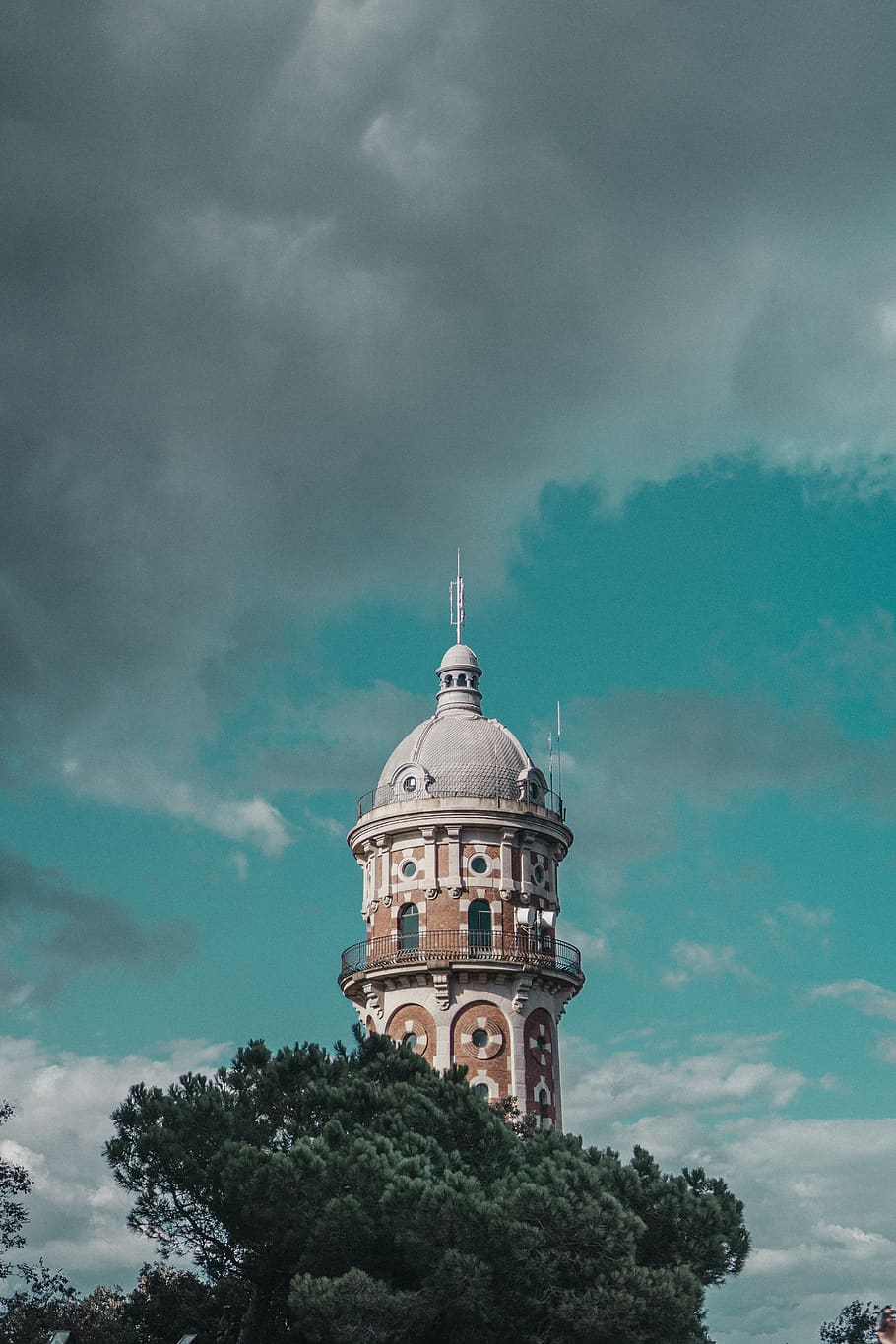 spain, barcelona, sky, cloud - sky, architecture, building exterior HD wallpaper