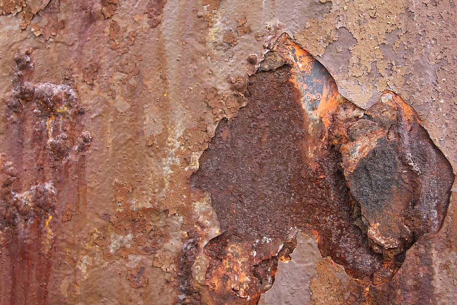corrosion, metal, rust, no people, close-up, textured, full frame HD wallpaper