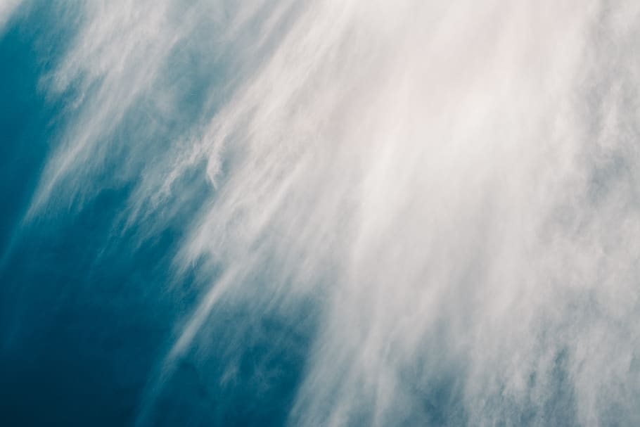 White Cloud, blue sky, bright, clouds, colors, daylight, high HD wallpaper