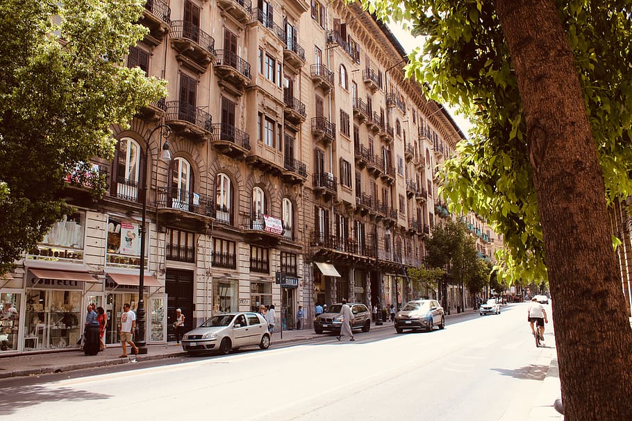 palermo, sicily, feeling, cosy, travel, italia, warm, vacation HD wallpaper