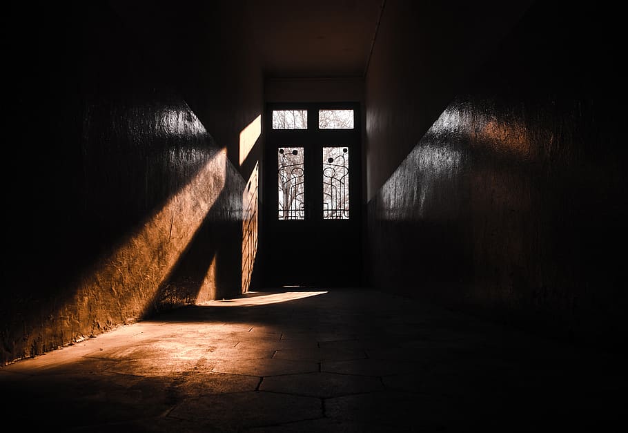 brown concrete wall during daytime, architecture, indoors, shadow HD wallpaper