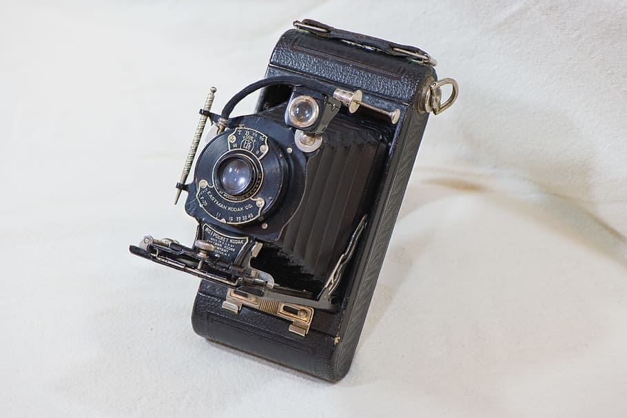 Close-up Photography of Vintage Camera, Analogue, antique, aperture HD wallpaper