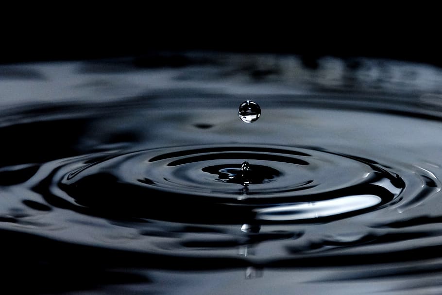 drops, water, wet, liquid, dripping, spray, background, ripple HD wallpaper