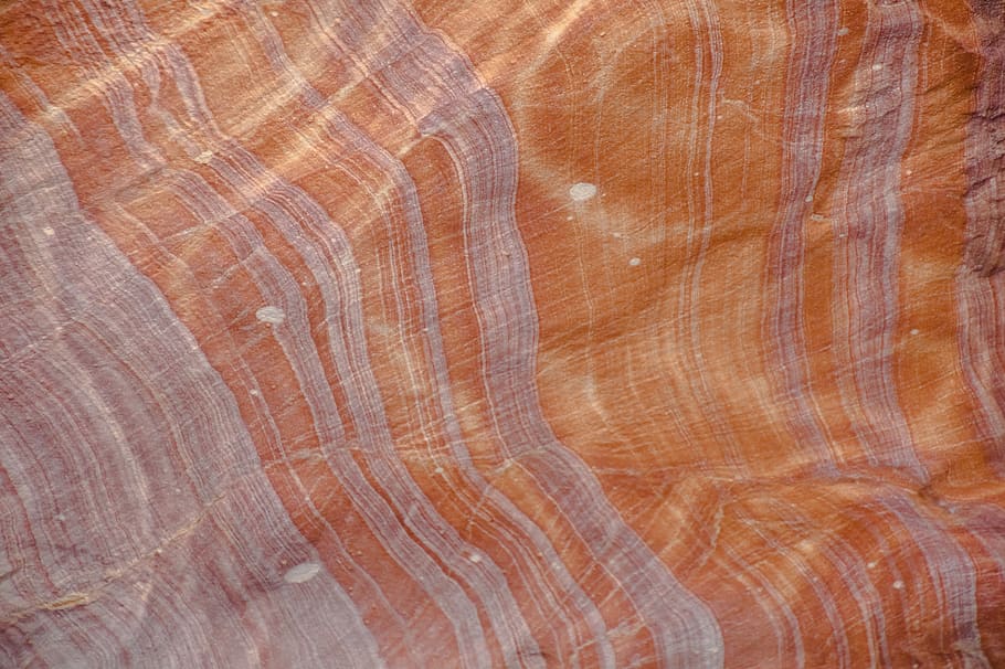 orange and beige textile, wood, rock, petra, jordan, furniture HD wallpaper