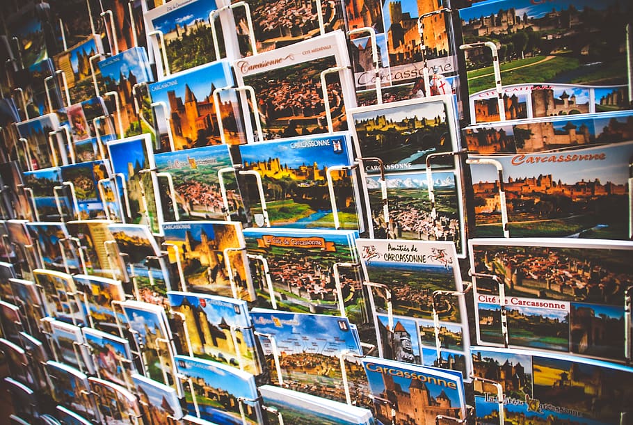 landmark poster lot, choice, variation, large group of objects HD wallpaper