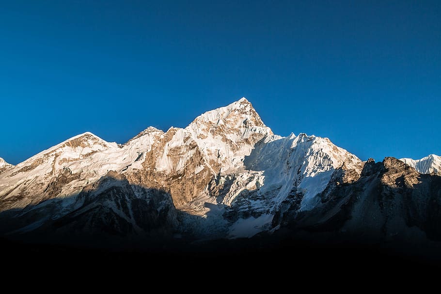 nepal, khumjung, everest base camp, peak, landscape, mountain