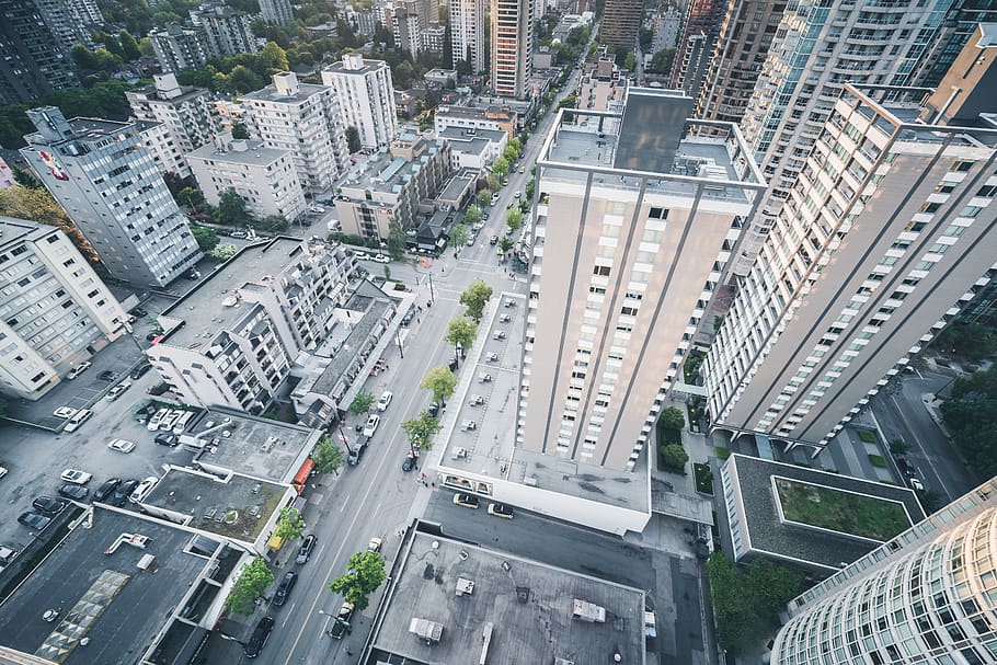 high-rise building s, city, building exterior, architecture, built structure HD wallpaper