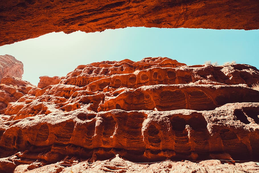 china, zhangye, rock formation, rock - object, nature, beauty in nature HD wallpaper