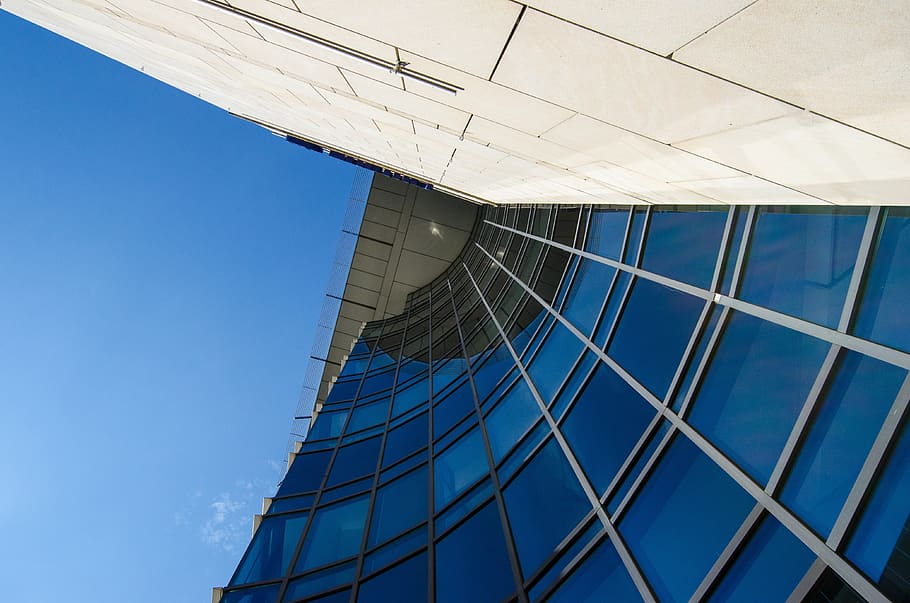 architecture, facade, window, building, house, skyscraper, glass HD wallpaper