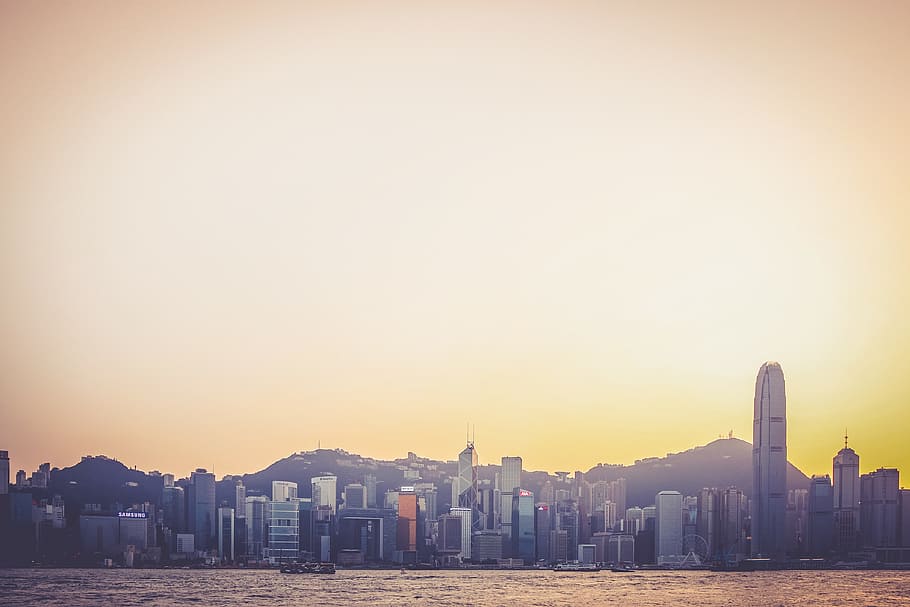 city, building, architecture, engineering, sea, water, river HD wallpaper