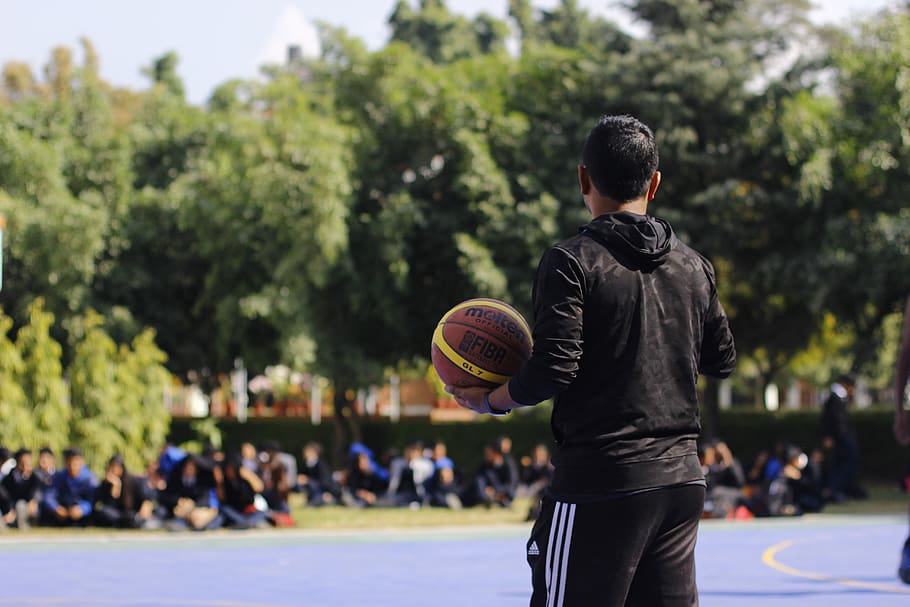 match, coach, moment, greenery, sport, ball, leisure activity HD wallpaper