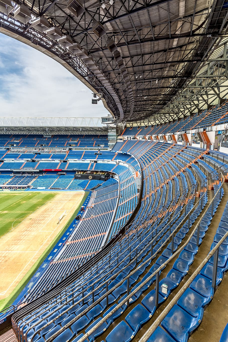 HD wallpaper: football stadium, bernabeu, santiago, rush, sport, built  structure | Wallpaper Flare