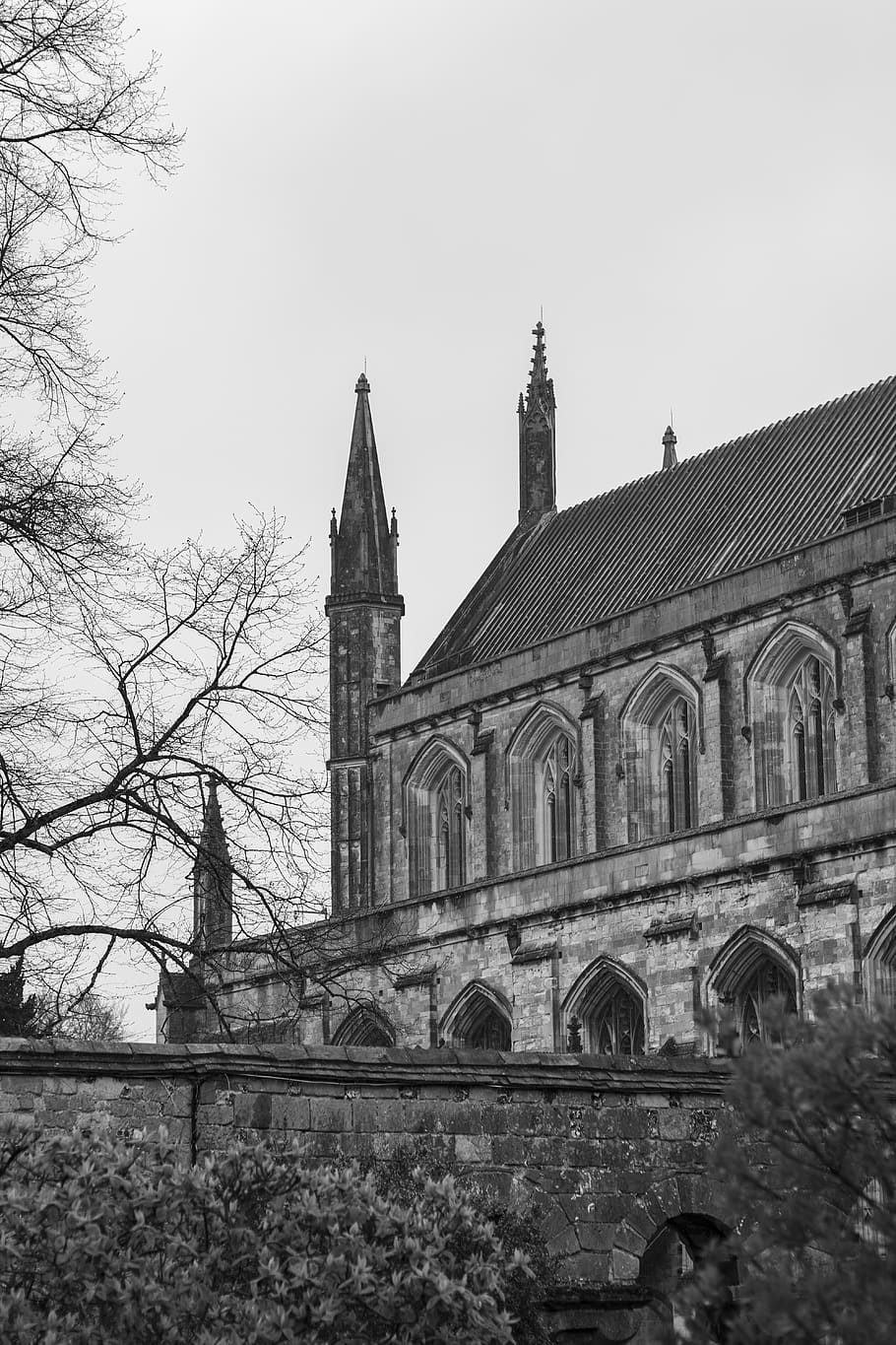 steeple, architecture, building, tower, spire, cathedral, church HD wallpaper
