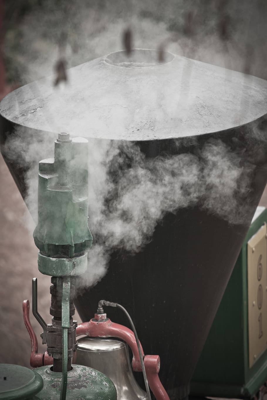 train, steam, smoke, smoke - physical structure, close-up, indoors HD wallpaper