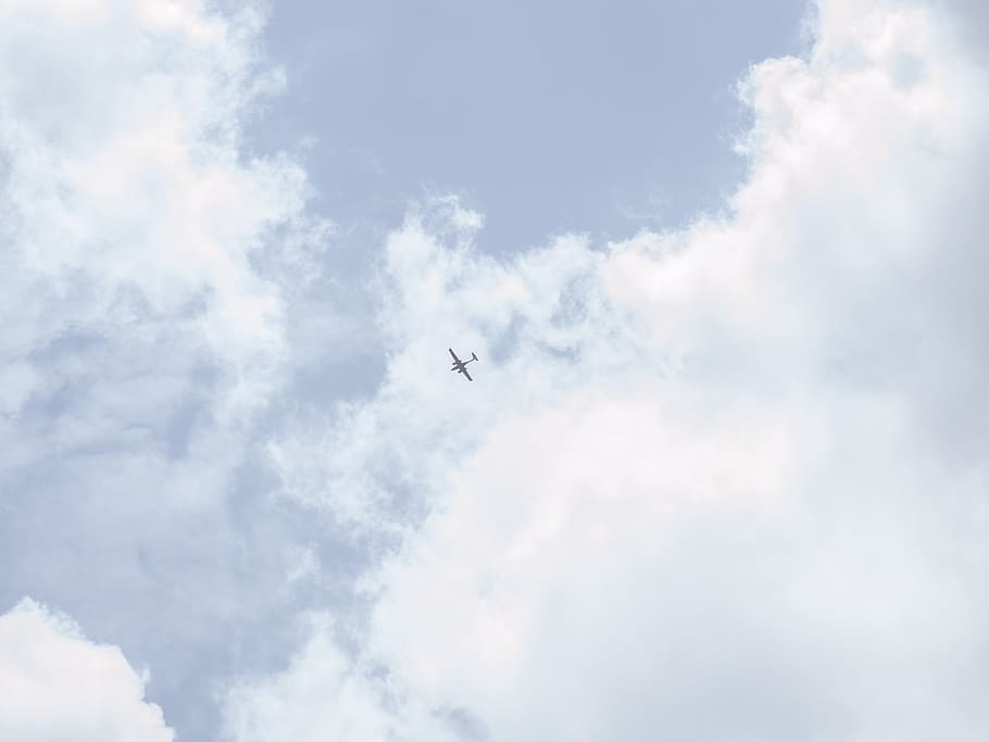 india, hyderabad, cloud - sky, low angle view, air vehicle HD wallpaper