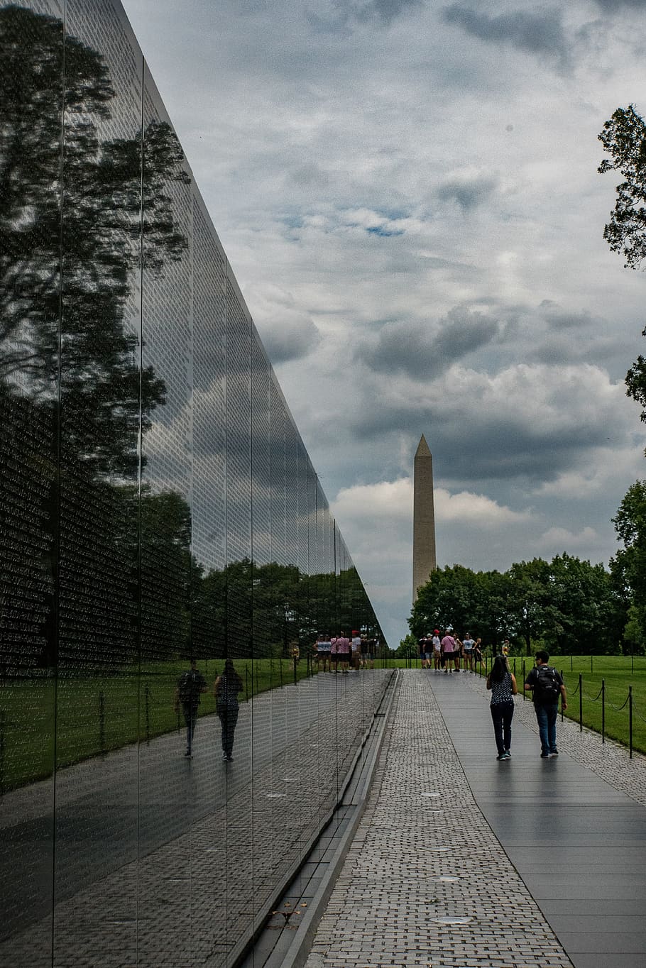 washington, vietnam veterans memorial, united states, washington monument, HD wallpaper