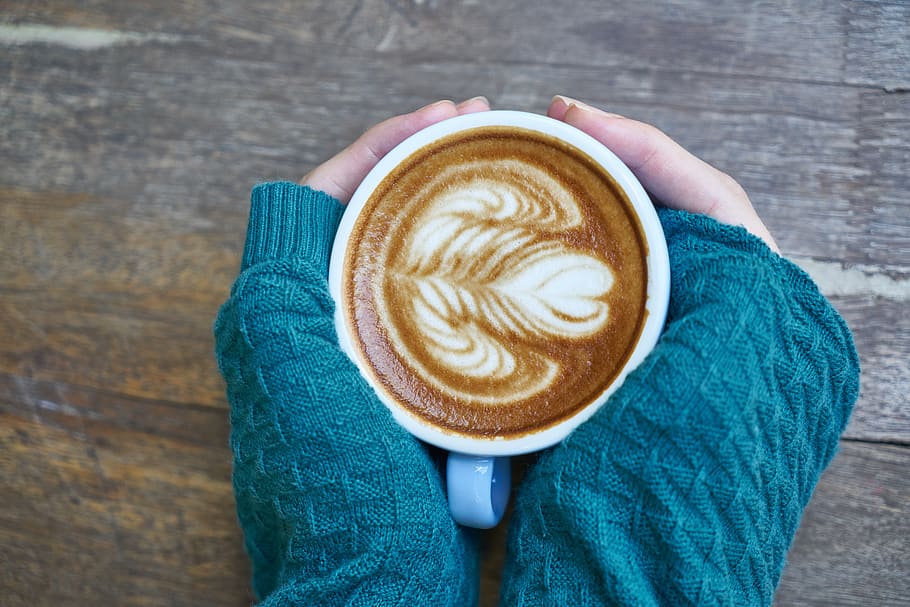 Mug of Cappucino, brown, caffeine, close-up, coffee, coffee cup HD wallpaper
