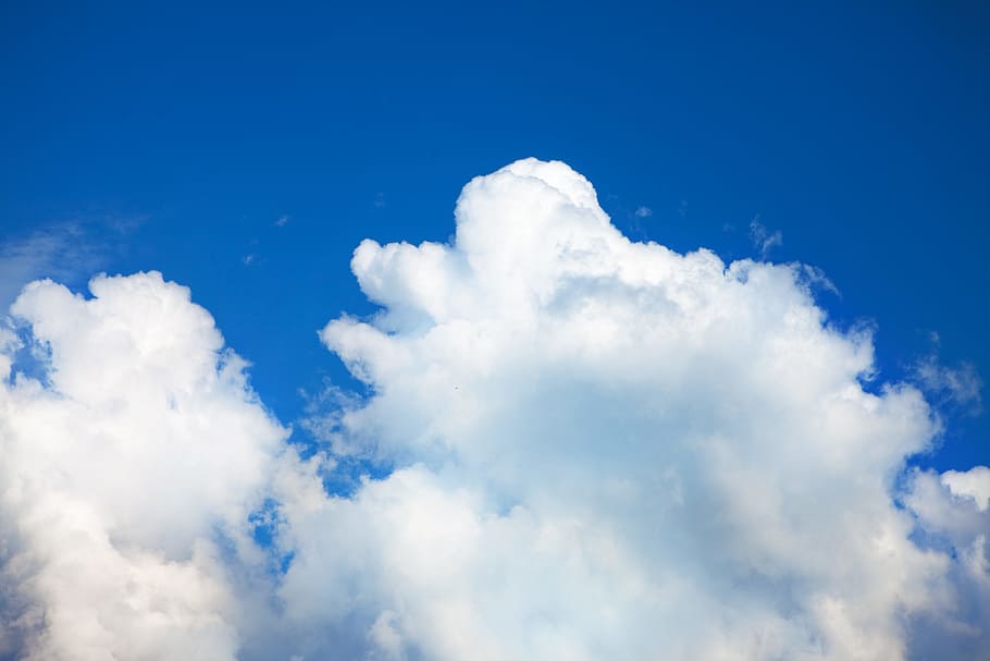 air, atmosphere, background, beautiful, blue, blue-sky, bright HD wallpaper