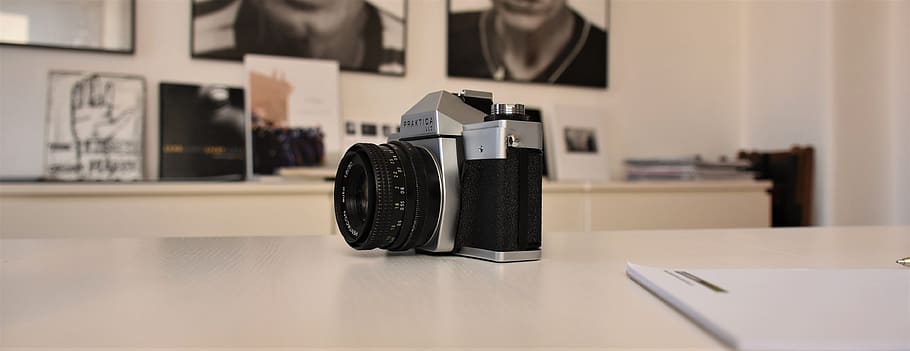 camera, analog, studio, nostalgia, retro, photo camera, old HD wallpaper