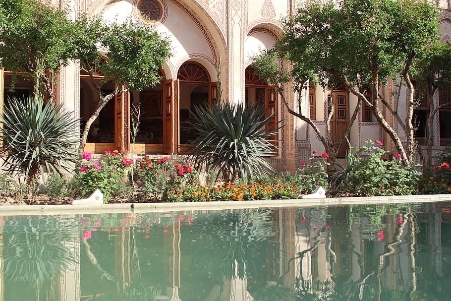 kashan, iran, عامریها, ameriha, کاشان, خانه HD wallpaper