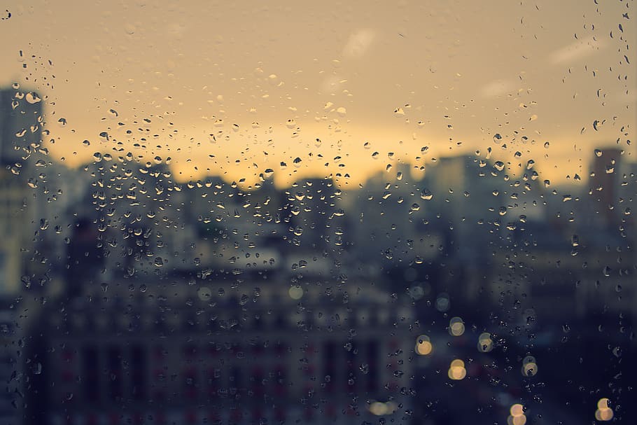 brazil, são paulo, viaduto do chá, rain, garoa, blur, window