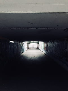 underpass interior, tunnel, germany, bingen am rhein, hindenburganlage HD wallpaper