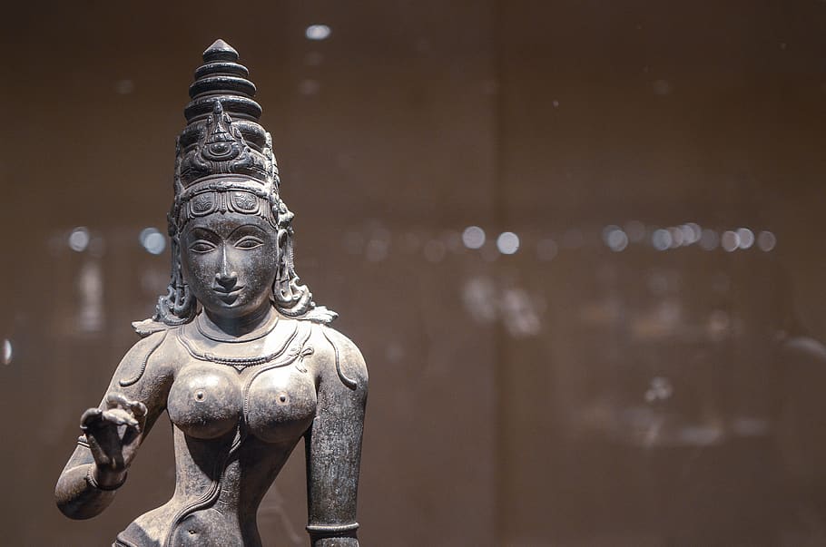 indian, hindu, religion, parvati, goddess, sculpture, art and craft