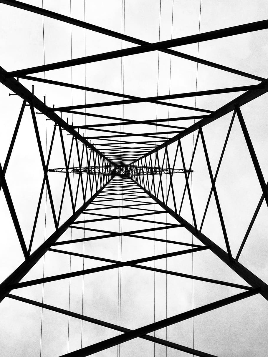 germany, gärtringen, power, built structure, low angle view HD wallpaper