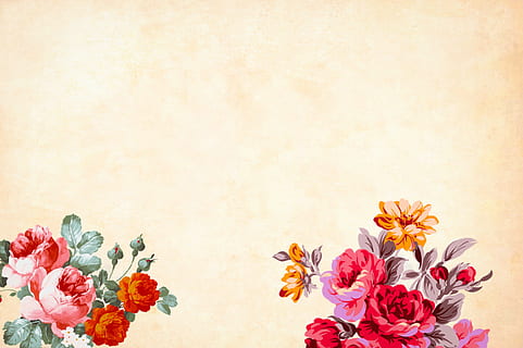 HD wallpaper: vintage, flower, background, watercolor, floral, border,  garden | Wallpaper Flare