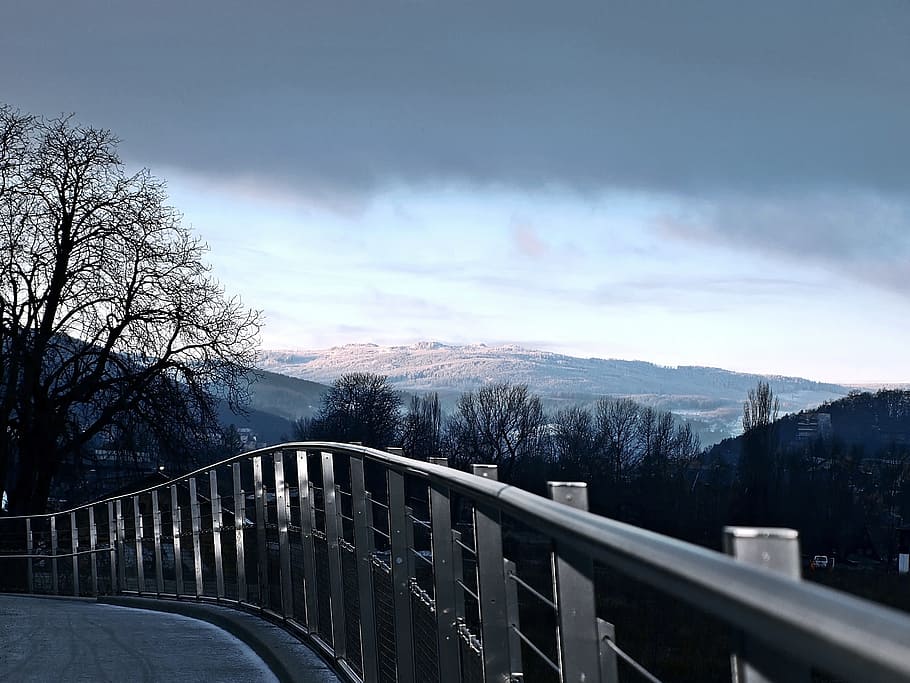 night, morning, bridge, architecture, nature, tree, sky, cloud - sky HD wallpaper