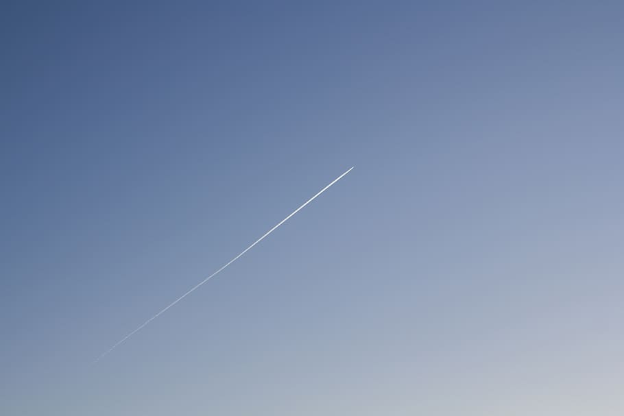 white smoke, nature, transportation, vehicle, outdoors, aircraft HD wallpaper