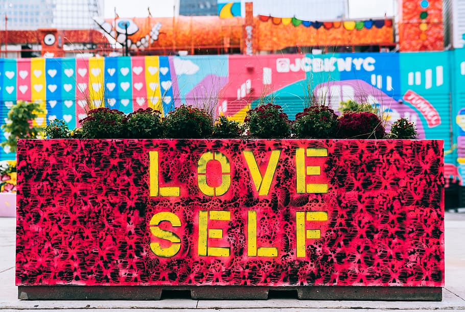 love self-printed banner, communication, text, western script HD wallpaper