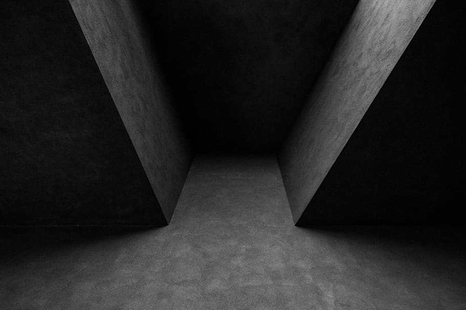 flooring, vitra, concrete, architecture, white, geometry, lines HD wallpaper