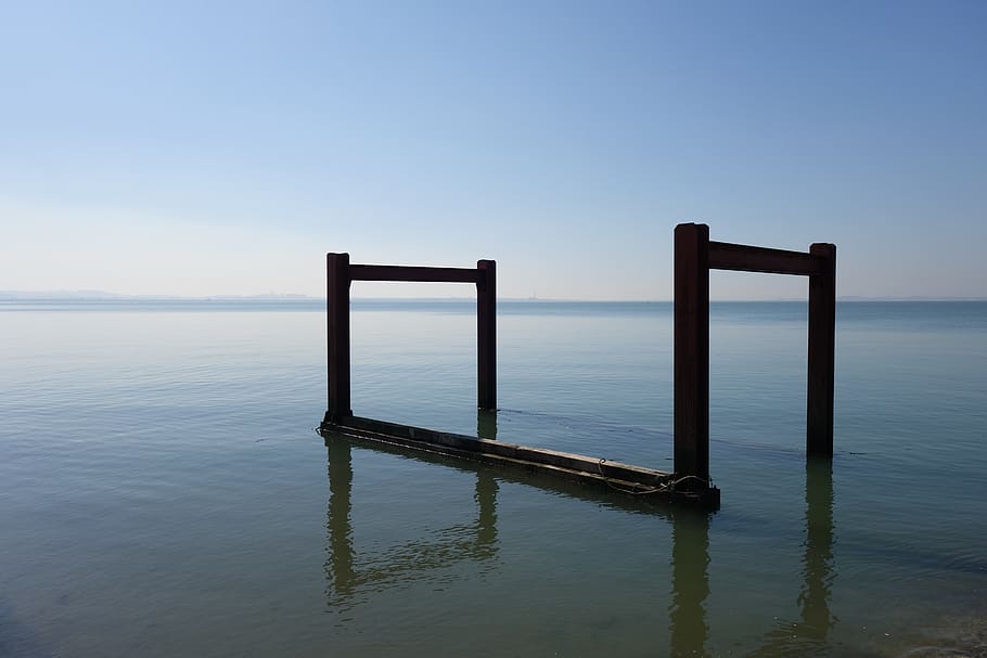 sea, abstract, static, silence, the wait, unconscious, scenery HD wallpaper