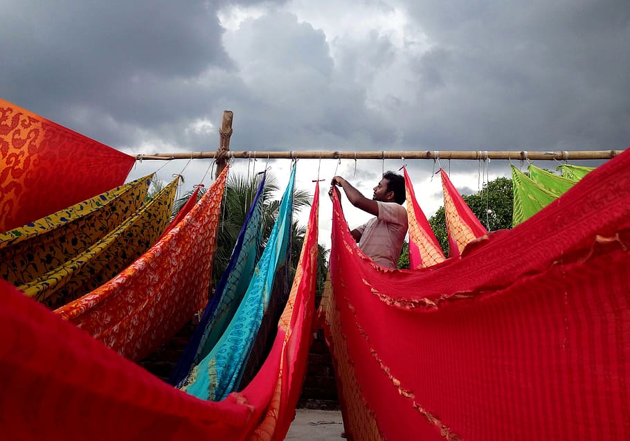 india, baidyabati, 42/5/b, cloud, color, bengal, man at work HD wallpaper