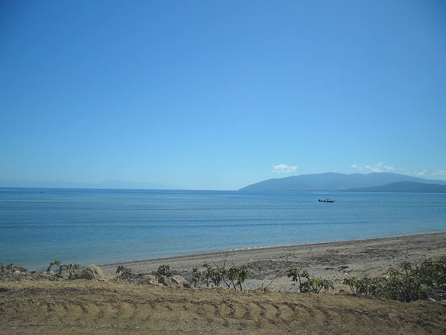 timor-leste, sky, water, sea, scenics - nature, tranquil scene HD wallpaper