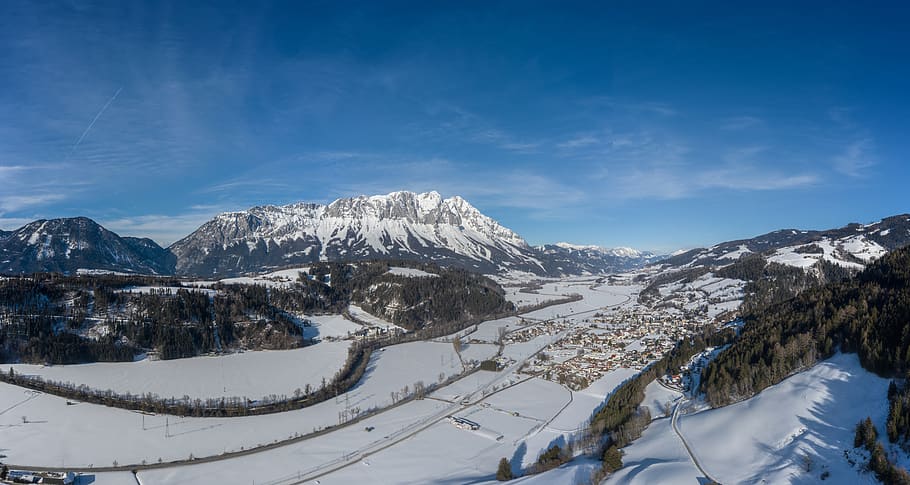 mountain, nature, outdoors, mountain range, ice, snow, slope HD wallpaper