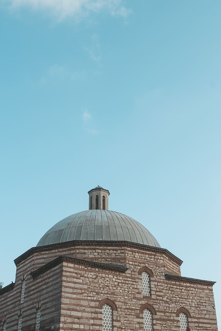 Brown and Gray Concrete Building, ancient, architecture, blue sky HD wallpaper