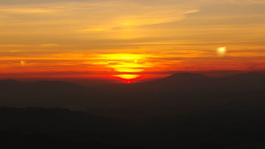 sun, gifts, sunset, sky, orange, yellow, beauty in nature, scenics - nature HD wallpaper