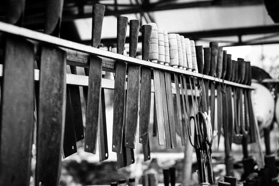 vietnam, cao bang, sharp, sharp tools, metal, steel, blade HD wallpaper