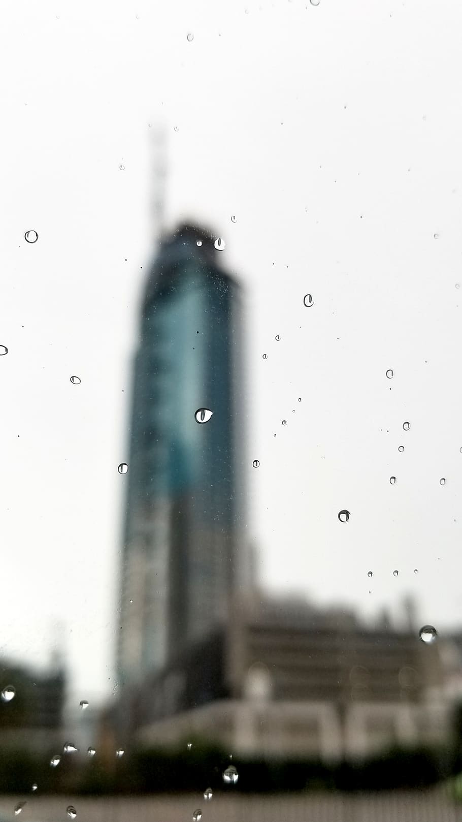 building, architecture, tower, lighthouse, beacon, raining HD wallpaper