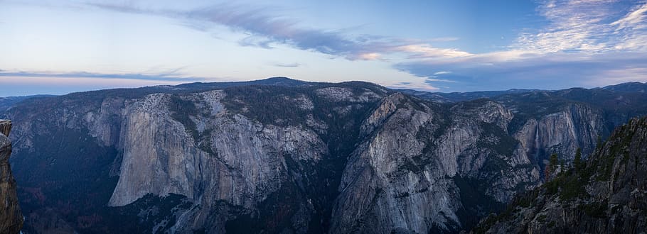 yosemite, mountain, sky, cloud - sky, scenics - nature, beauty in nature HD wallpaper