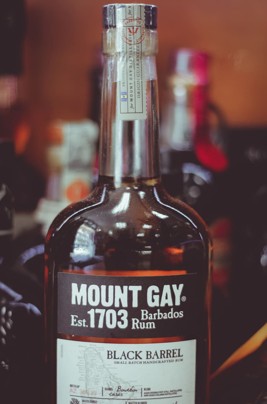 germany, juist, drinks, spirits, whisky, mount gay, close up, HD wallpaper