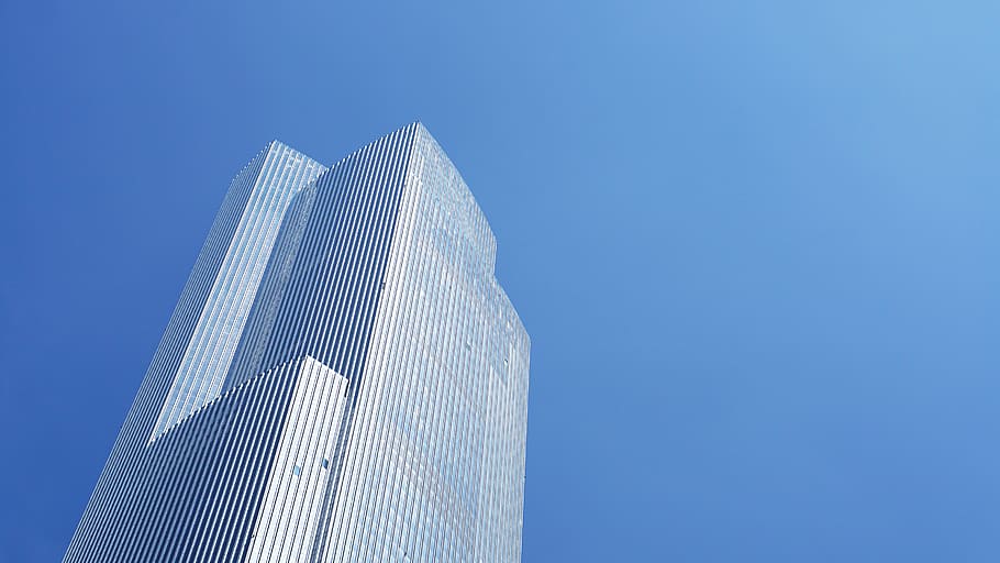 building, guangzhou, blue, sky, architecture, built structure HD wallpaper