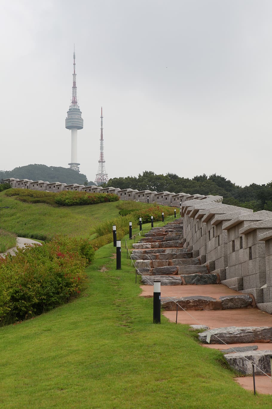 Hd Wallpaper South Korea Namsan Park Wall Fortress Namsan Images, Photos, Reviews