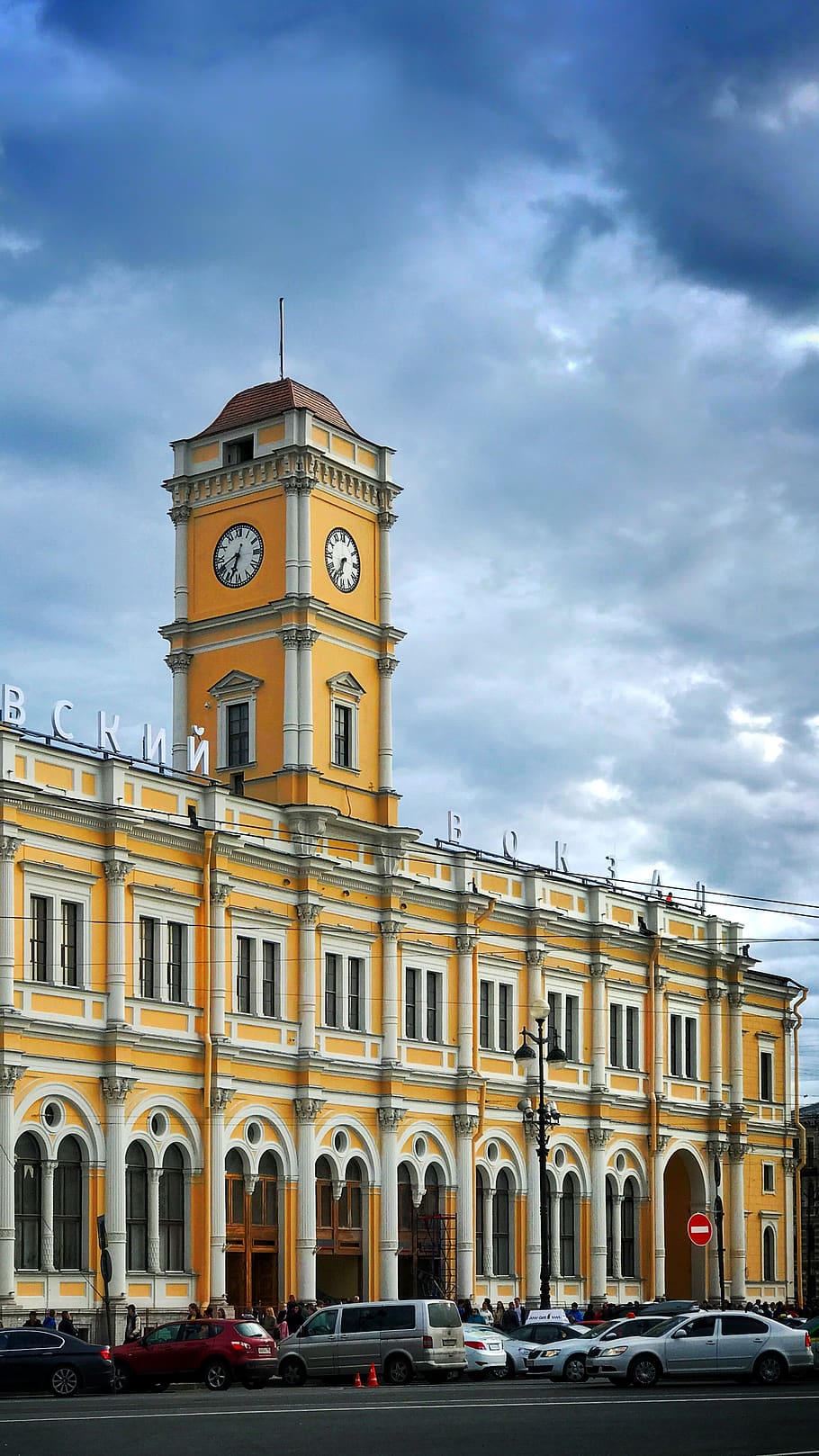clock tower, building, architecture, transportation, car, vehicle HD wallpaper