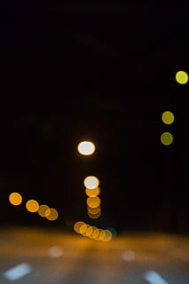 HD wallpaper: abstract, blur, blurry, dots, lights, illuminated, night,  lighting equipment | Wallpaper Flare