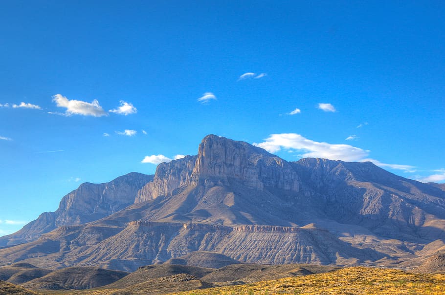 guadalupe mountains national park, desert, texas, scenics - nature